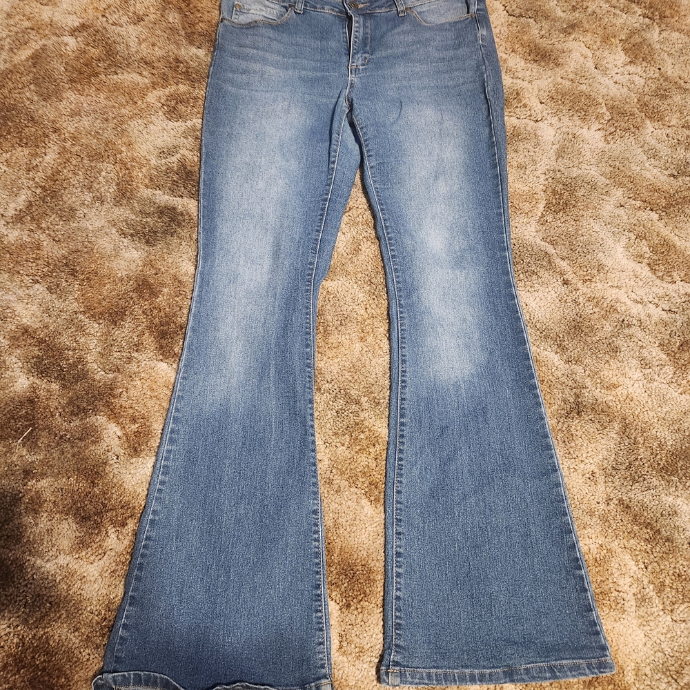 Articles Of Society Light Blue Flare Jeans